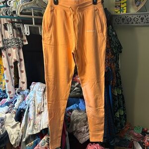 Alphalete Orange Sweatpants XL